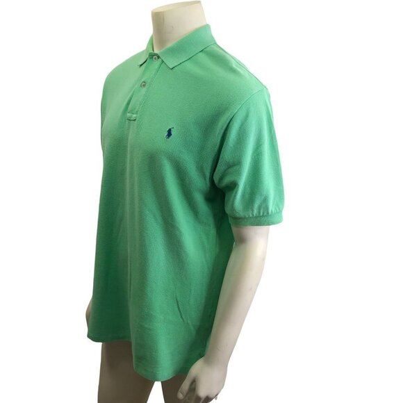 POLO BY RALPH LAUREN MENS SHIRT GREEN SZ M - Picture 3 of 5